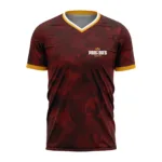 Camiseta personalizada em sublimação gola V dryfit