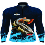 Camiseta personalizada em sublimação de pesca dryfit