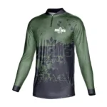 Camiseta personalizada em sublimação de pesca com capuz dryfit