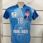 Camiseta personalizada em sublimação gola padre Jardim Marina